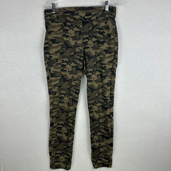 Jag Jeans Pants - JAG JEANS MARLA WOMEN'S PULL ON CAMOUFLAGE PRINT LEGGINGS ELASTIC WAISTBAND M